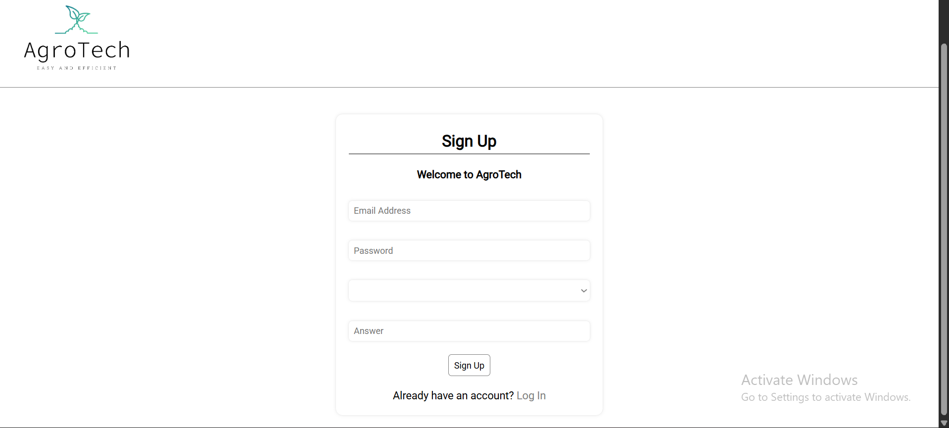 Mobile Responsive View